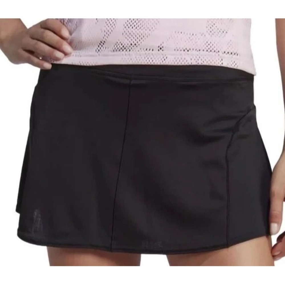 Adidas Match Tennis Skirt Women's M Black NWT